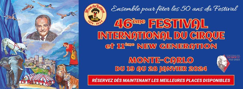 Stor cirkusfestival i Monaco