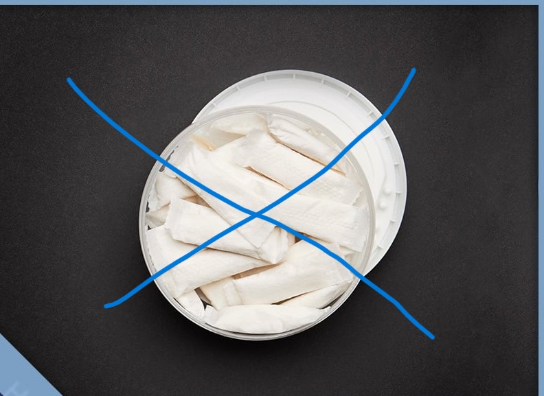 Vitt snus på väg att förbjudas